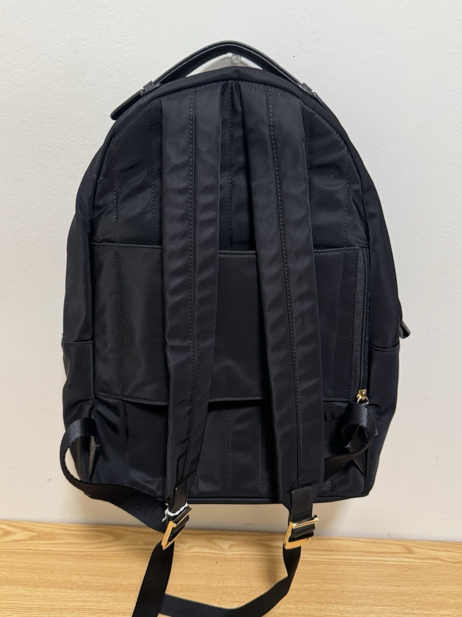 Michael Kors Black Nylon Kelsey Large Backpack Travel Laptop City Designer EUC Michael Kors Nylon Exterior Backpack Bags & Handbags for  main image 4
