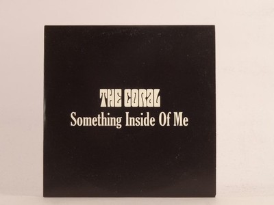 THE CORAL SOMETHING INSIDE OF ME (E83) 1 Track Promo CD Single including Card Sl