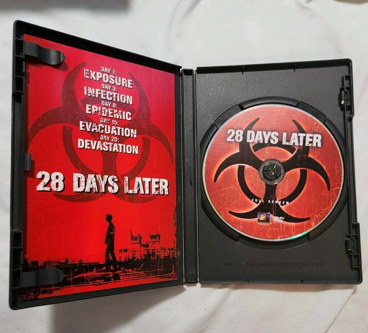 28 Days Later DVD Full Screen Special Edition Horror Cillian