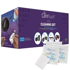 Care Touch Lens Wipes for Eyeglasses- 210 Count 210 Pack of 1