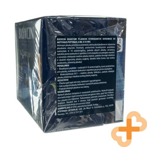 BIOXCIN QUANTUM Haar Verdickung Serum Mit Peptide & Biocomplex B11 15 x 6 ML - Bild 3 von 24