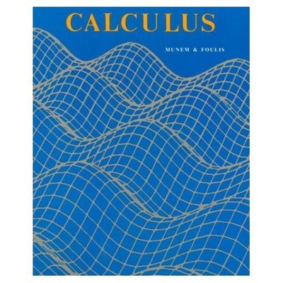 Calculus With Analytic Geometry  by Mustafa Munem