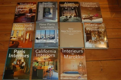 Toskana , New York , Paris , Berlin , Alpen Marokko Interieurs 11 Bücher - Bild 1 von 4