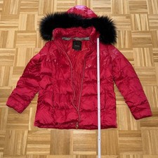 Hochwertige GEOX RESPIRA Daunen-/Steppjacke, Gr. 42/44 mit abnehmbarer Kaputze 