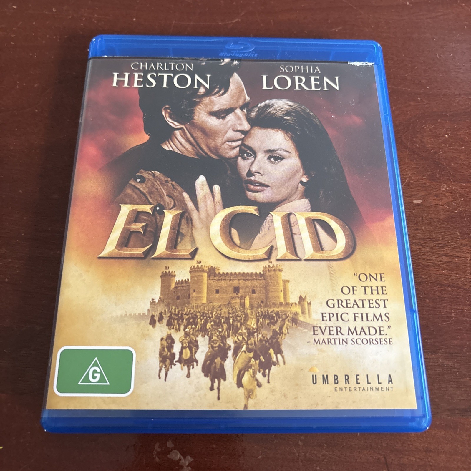 El Cid Blu-ray