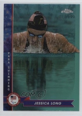 2024 Chrome US Olympic & Paralympic Team and Hopefuls /199 Jessica Long #2 0o4t