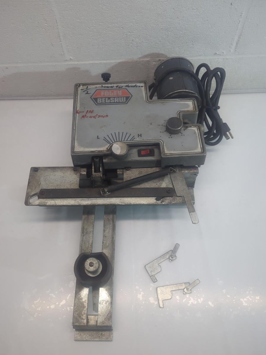 Foley Belsaw SS-1000 Power Setter Saw Tooth Machine Retooth Hand
