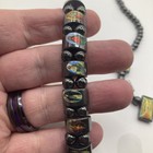 Lot Of 2 Metal Heavy Religious Catholic Saints Necklace & Bracelet — photo 2