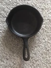 Vintage Unmarked Wagner Ware #3 Cast Iron Skillet 6.5” / 7” Q On Handle