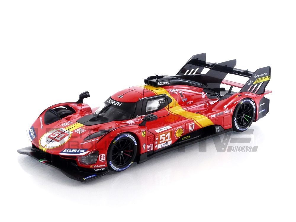 BBURAGO 1/24 - FERRARI 499P 3.0L TURBO V6 - WINNER 24H LE