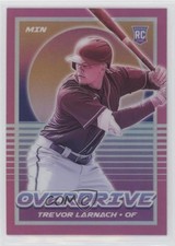 2021 Panini Chronicles Overdrive Pink Prizm 33/50 Trevor Larnach #23 3c7