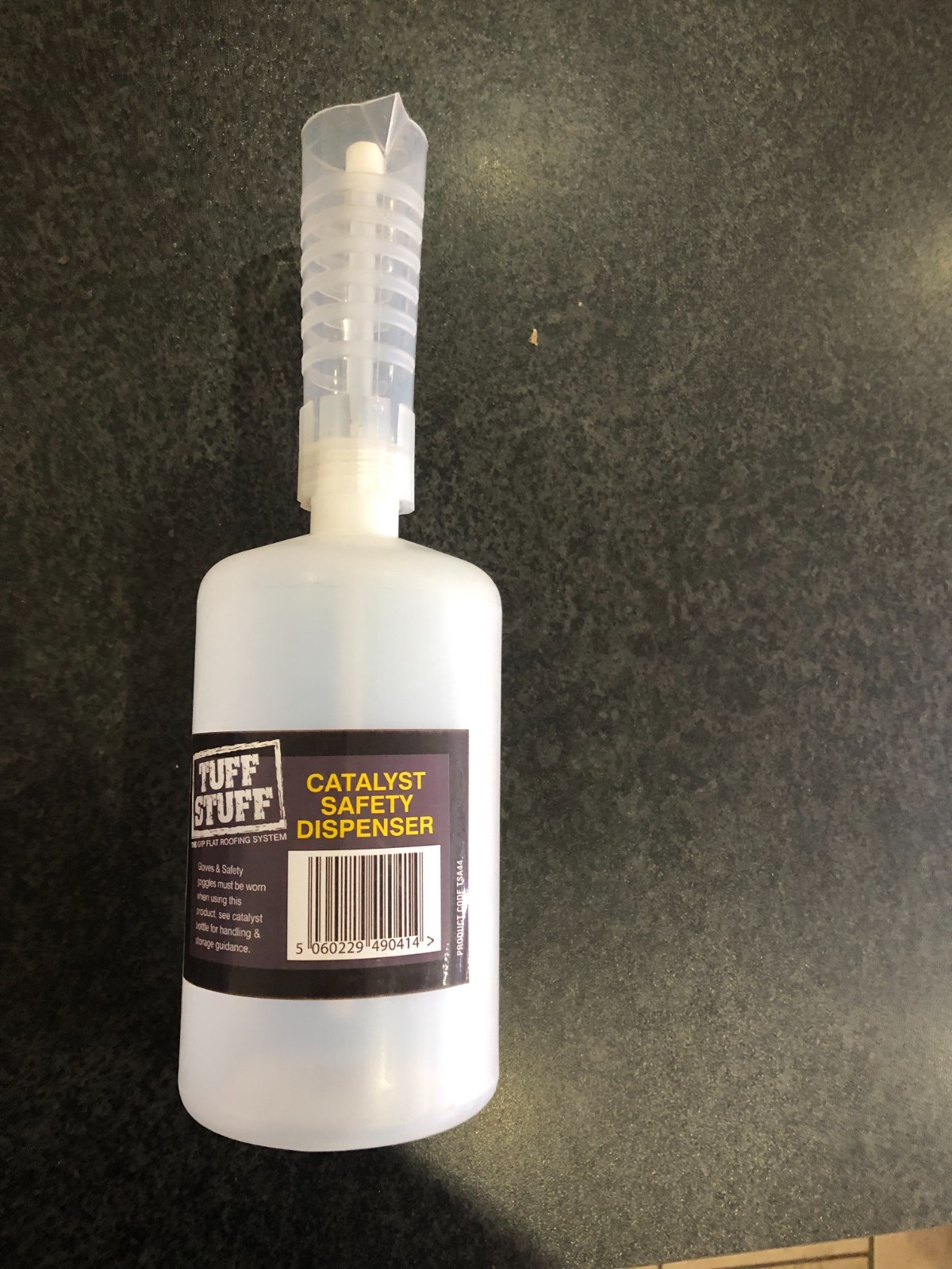 GRP Fibreglass Roofing - Catalyst Safety Dispenser
