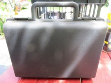 Clik Case Black Hard Plastic Shell Cassette Case Holds 16