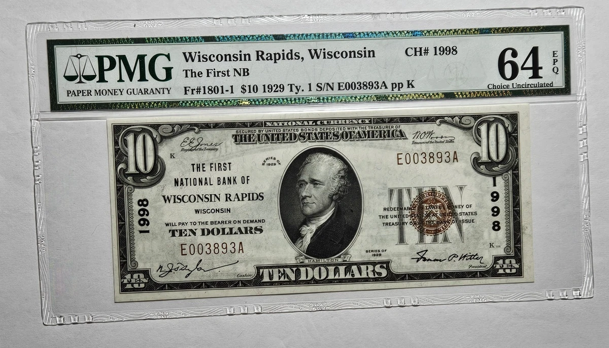 EPQ/PPQ US National Banknotes for sale | eBay