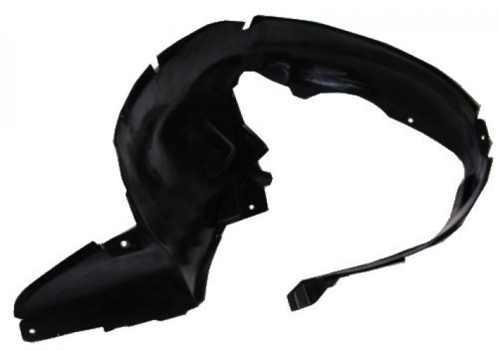 Pare-boue d'aile avant droit pour Chevrolet Aveo 2005-2008 en ABS noir