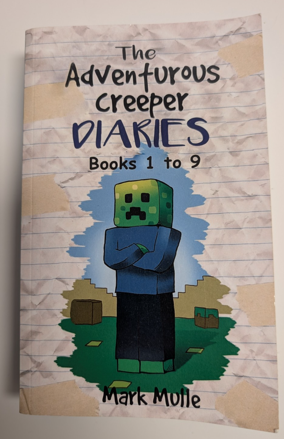 Adventurous Creeper Diaries Books 1 To 9 Unofficial Minecraft Book Mark Mulle UK