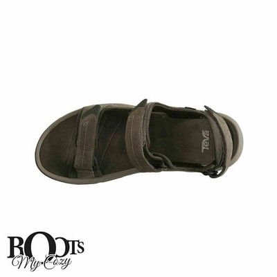 TEVA LANGDON WALNUT LEATHER UPPER ACTIVE MENS SANDALS SIZE  display picture 3