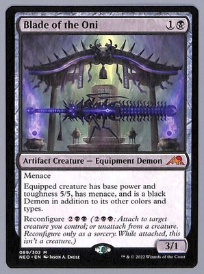 Blade of the Oni - 89 - Kamigawa: Neon Dynasty (NEO) MTG