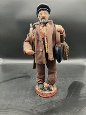 Santon provençal ancien exceptionnel – Le Chasseur (Lou Caçaire) – 33 cm 
