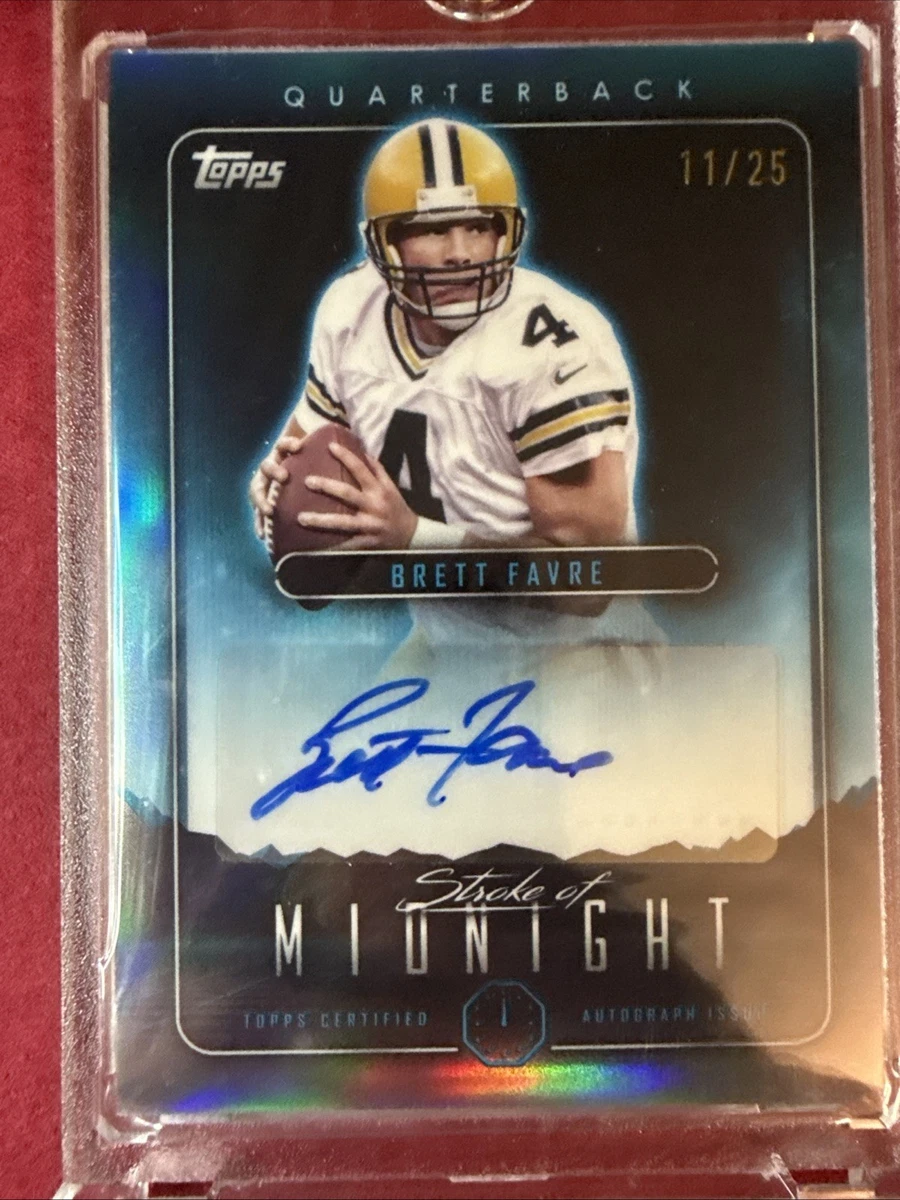 Brett Favre Football Serial Numbered Sports Trading Cards