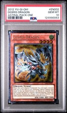 Yu-Gi-Oh! PSA 10 - Ultimate Rare - Debris Dragon - AP01-EN002