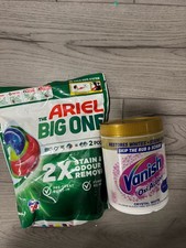 Bundle Ariel The Big One PODS 29 Washes & Vanish Oxi Action Crystal White 1kg