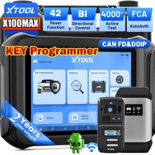 XTOOL X100 MAX OBD2 Scanner ECU Coding IMMO Key FOB Programmer Diagnostic Tool