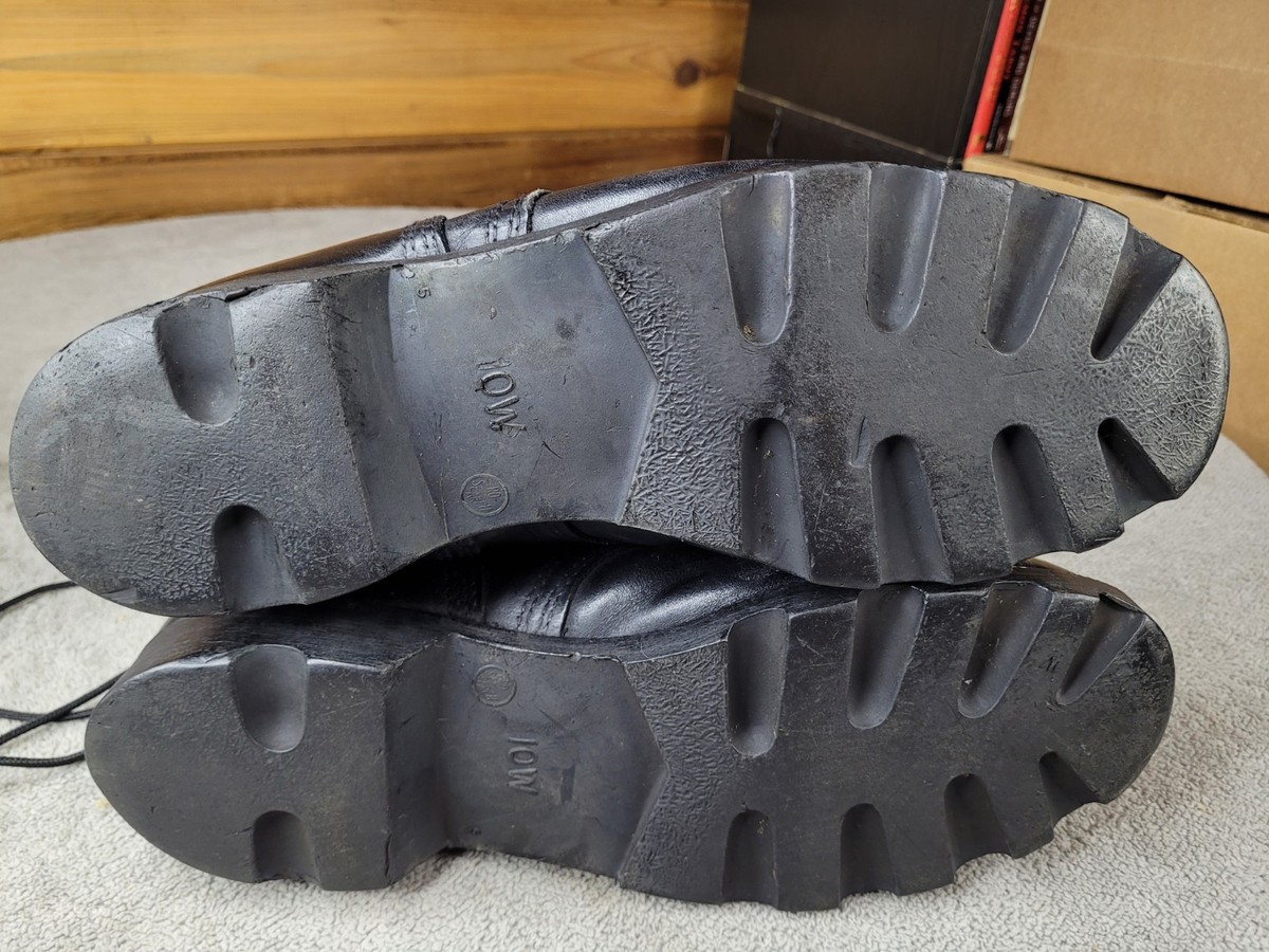 Vintage Ro Search Combat Military Boots Mens 10W Wide Black Leather 8-93 Vintage Vintage Us Military Ro-Search Black Leather Combat  main image 3