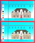 Canada Stamp #1181 / 1181ii Architecture High Value Runnymede Library  MNH 1989