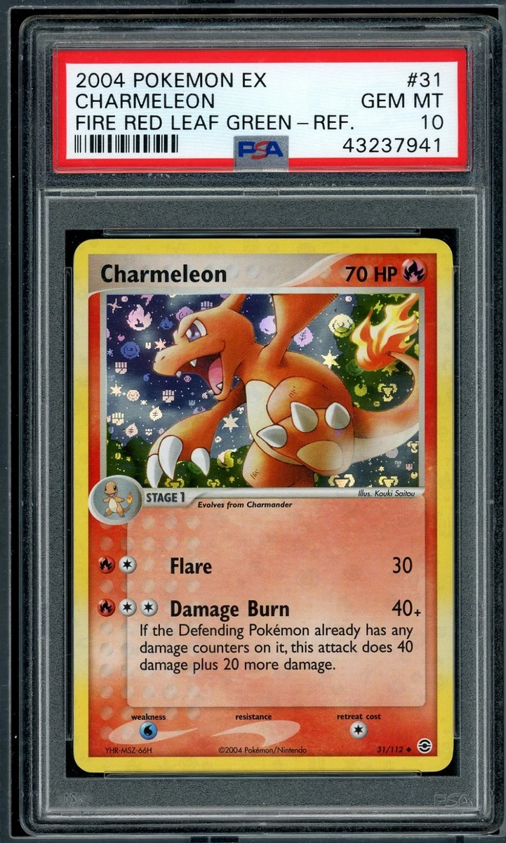 25+ Charmeleon Pokémon TCG Professional Sports Authenticator (PSA