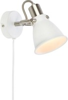 Weiß Moderne Skandinavisch Wandleuchte Leuchter 1X40W/E14 IP20 9,5X20X15 [Cm]