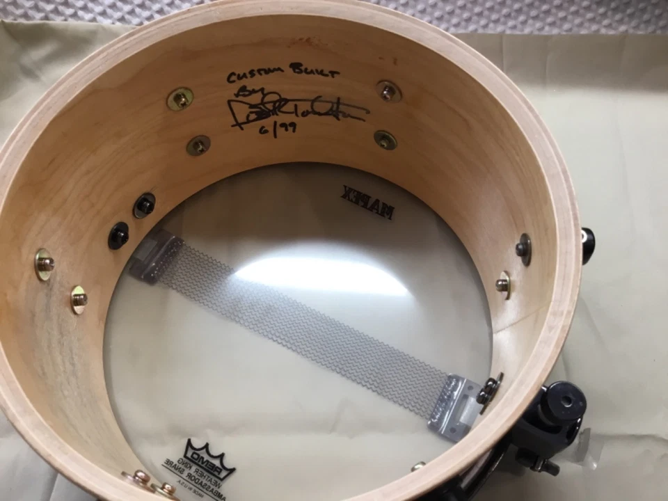 Mapex 10”x5.5 custom Birds Eye maple snare drum - Image 4 of 4