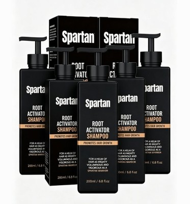1-5pcs Root Activator Shampoo SPARTAN Hair Loss Shampoo Root Activator 200ml -US