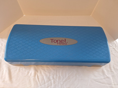 Tone Fitness Aerobic Step Blue Exercise Step Platform Medium