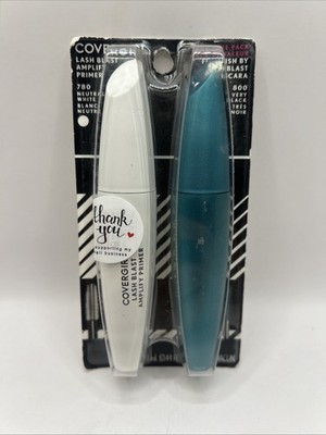 Covergirl Lash Blast Amplify Primer 780 + Flourish Mascara 800 Very Black