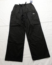 Cherokee Uniforms Men's Solid Stretch Utility Scrub Pants EJ3 Black Medium NWT