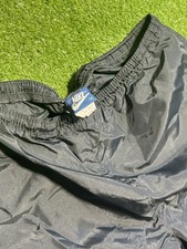 Nike Blue Tag Vintage 1980s Track Pants Sweatpants Mens Medium Black