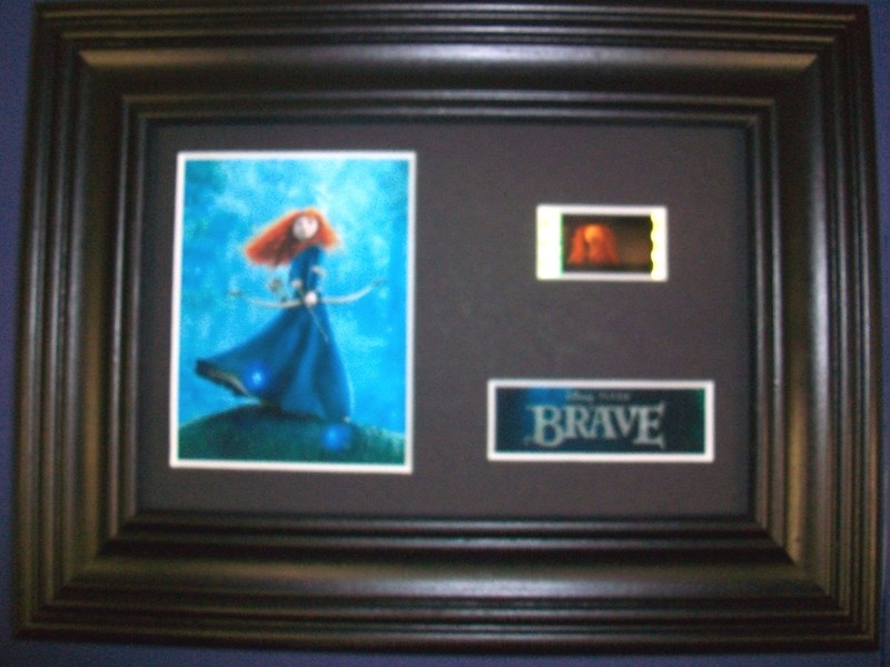 BRAVE Framed Movie Film Cell Memorabilia Compliments poster dvd vhs