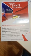 Porsche tennis Grand Prix 2025 program/ulotka