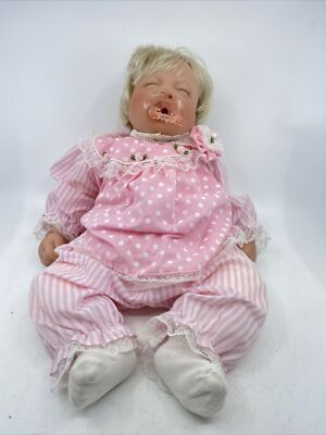 Lee Middleton Original Vinyl Doll First Born Kaitie  Scupltor Lee Middleton 1994
