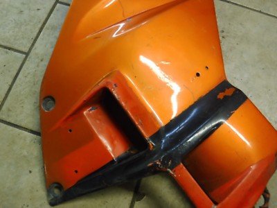 1987-90 KAWASAKI Ninja ZX750F Right Upper Mid Cowl Fairing 55028