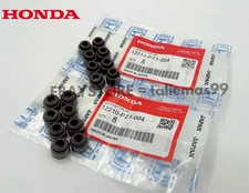 GENUINE OEM HONDA ACURA VALVE STEM SEAL SET 16 PIECES B16 B17 B18 D16 H22 K20