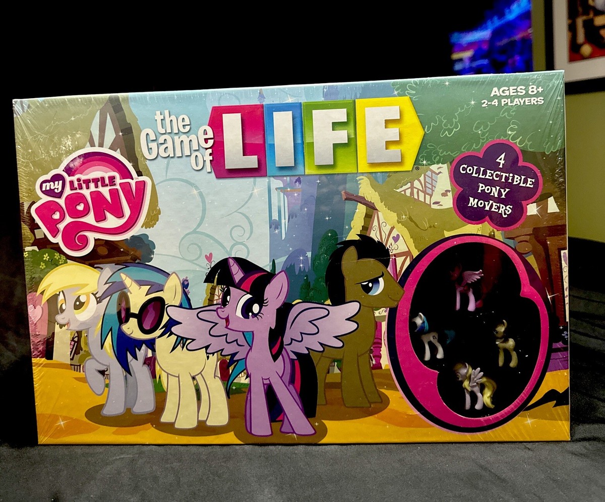 Game of Life My Little Pony Board Game Collectible Pony Movers