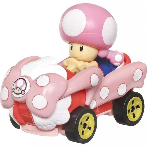 Hot Wheels Mario Kart Toadette Birthday Girl Brand New - Picture 3 of 5