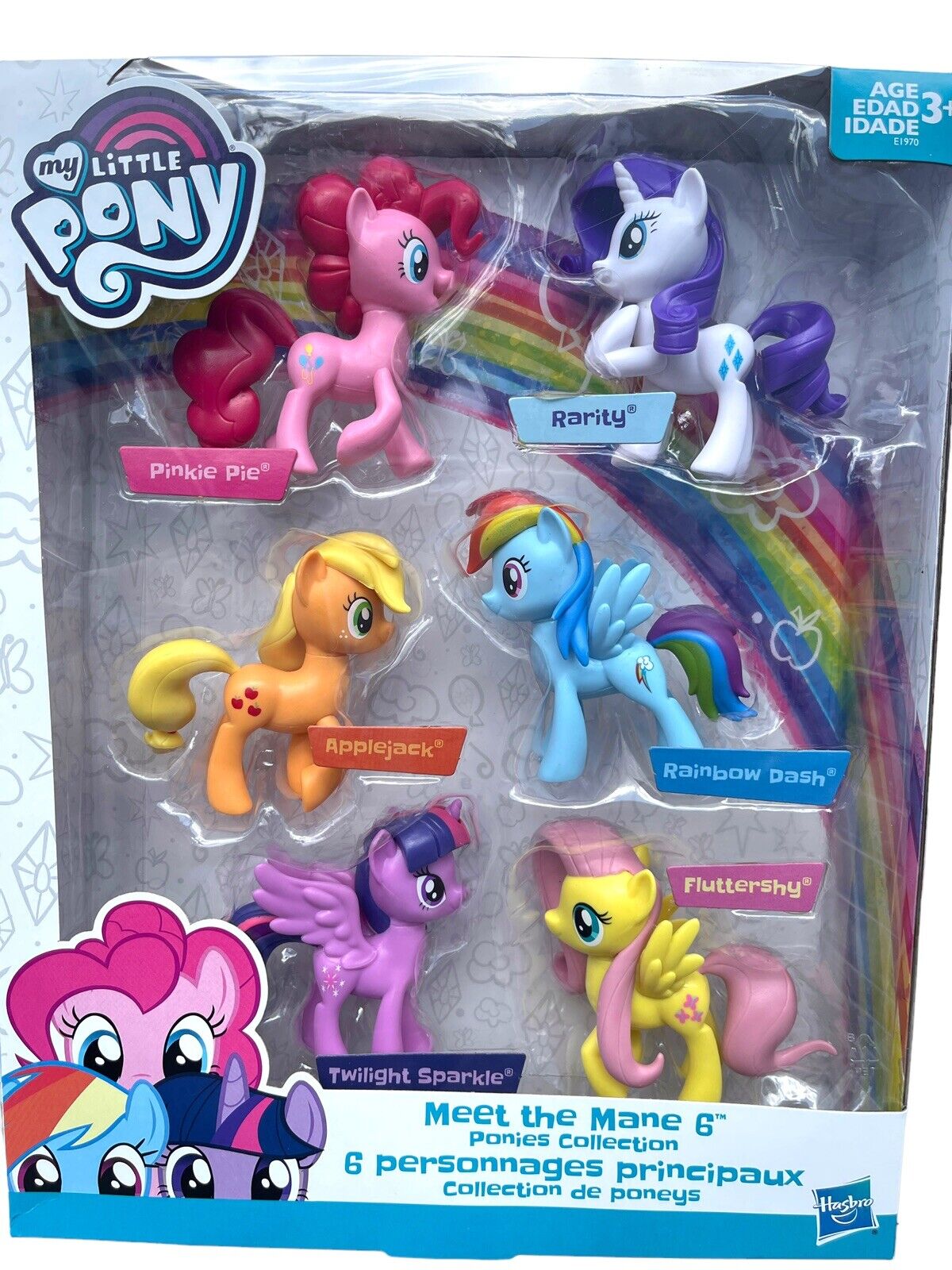  My Little Pony Toys Meet The Mane 6 Ponies Collection