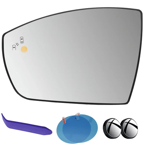 Driver Side Mirror Glass for Ford C-Max Escape Focus EcoSport Heated Blind Spot