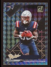 2021 Clearly Donruss Rhamondre Stevenson Mosaic SSP Short Print Rookie SP CTR-RS