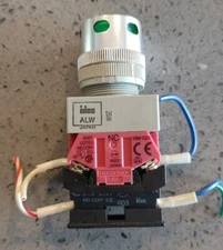 IDEC ALW22211DG PUSHBUTTON INDICATOR GREEN with Warranty Free Shipping