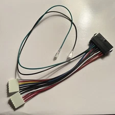 ATX to AT Power Adapter 20Pin to 2-Port 6Pin AT Extra Long Switch Cable