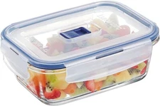 Luminarc Pure Box Active Glass Food Storage Container (Rect, 3.4 cups/820ml)